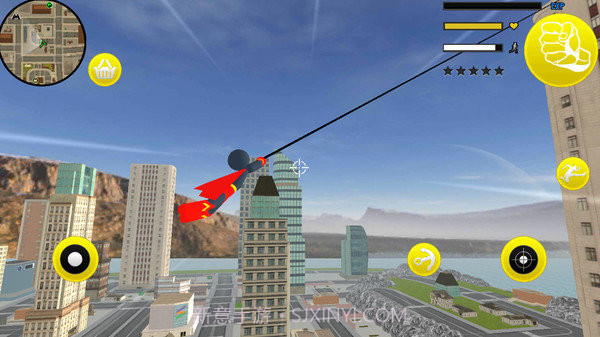 火柴人超能绳索英雄截图3
