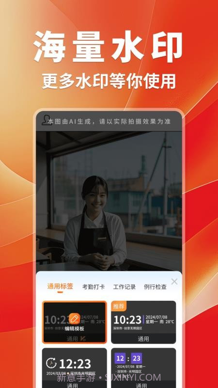 工作打卡水印相机官方正版截图1