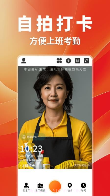 工作打卡水印相机正式版截图3 工作打卡水印相机正式版截图3