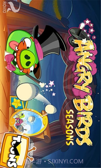 愤怒的小鸟新年版截图1 愤怒的小鸟新年版截图1