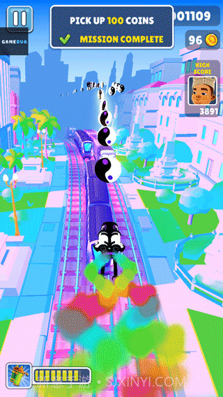 地铁跑酷太极之路魔改版截图3