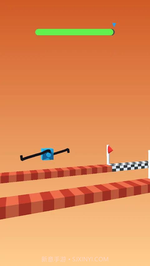 画登山者的腿截图1