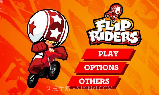 卡通飞旋车手 Flip Riders截图1