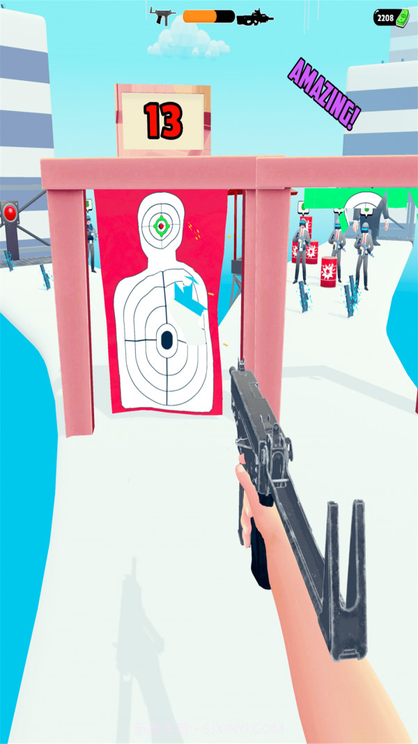 枪支跑酷截图1