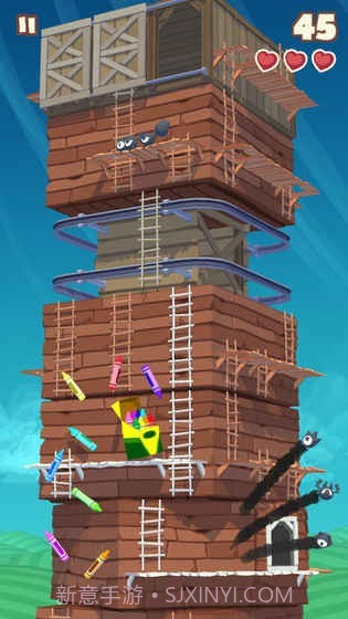 小鸡爬楼截图1