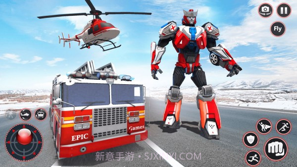 飞行消防员机器人截图1