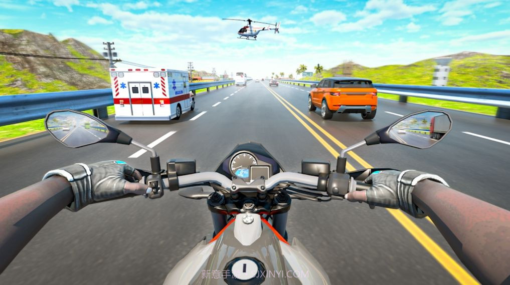 交通骑手摩托车赛车截图2
