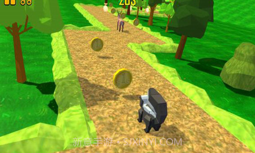 锯齿状尖叫块状动物截图1