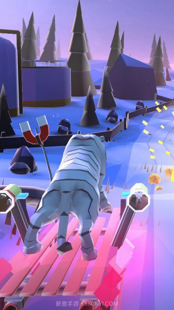 动物滑雪冒险最新版截图3