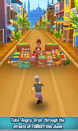 愤怒的老奶奶玩跑酷截图4