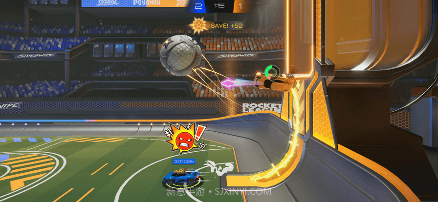 火箭联盟侧边撞击官方版截图3