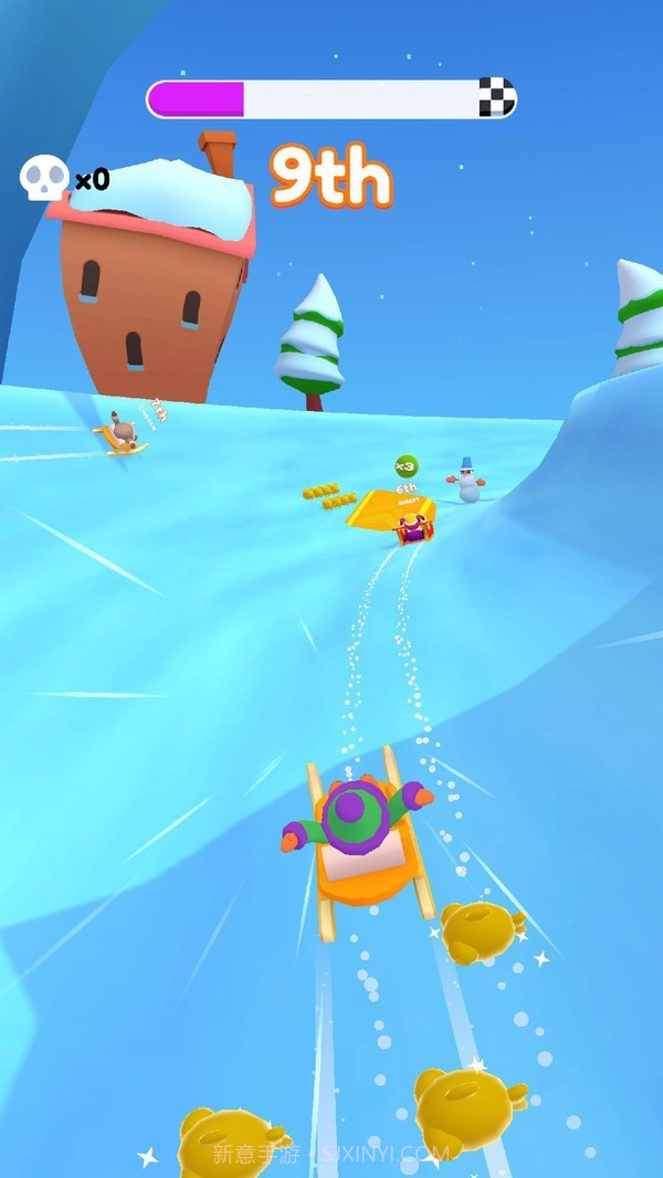 雪橇竞赛截图2 雪橇竞赛截图2