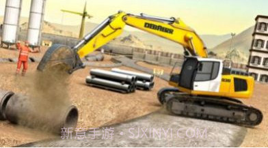 建筑大亨：挖掘机截图2