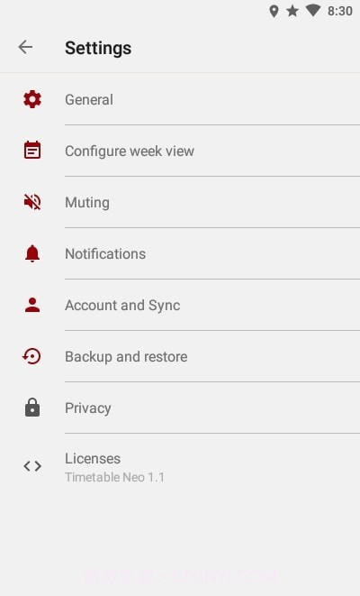 Timetable Neo课程表截图3 Timetable Neo课程表截图3