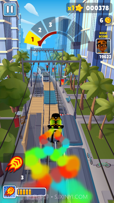 地铁跑酷黑色金币版截图3 地铁跑酷黑色金币版截图3