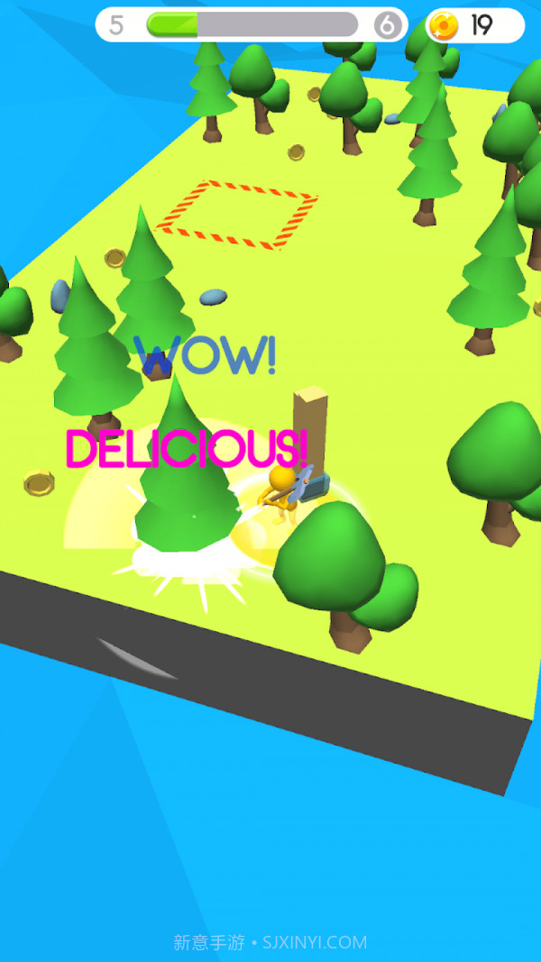 荒岛伐木打工人截图1