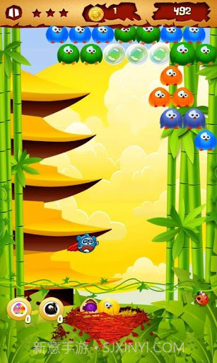 超级泡泡鸟 Super Bubble Birds截图3 超级泡泡鸟 Super Bubble Birds截图3