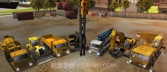 城市建筑卡车司机3d截图2 城市建筑卡车司机3d截图2