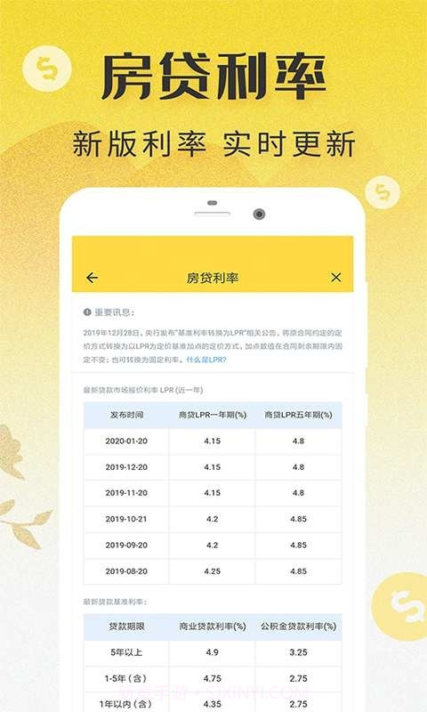 LPR浮动利率计算器(房贷计算器2022)截图1 LPR浮动利率计算器(房贷计算器2022)截图1