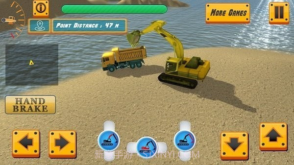 河道挖掘机模拟器截图4 河道挖掘机模拟器截图4