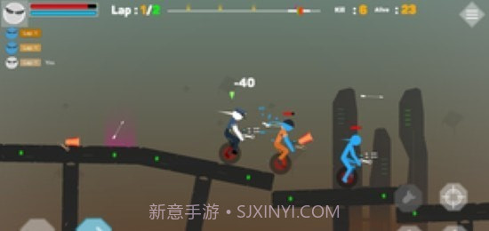 火柴人独轮车求生截图2 火柴人独轮车求生截图2