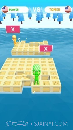 粉碎地板3D截图1 粉碎地板3D截图1