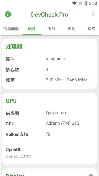 DevCheck专业汉化版(手机硬件检测工具)V2.29 高级解锁版截图2