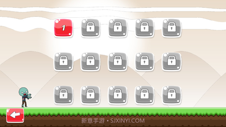 弹弓僵尸战争Angry zombies修改版截图2