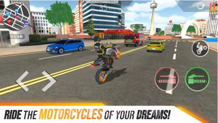 真实摩托车模拟器截图3 真实摩托车模拟器截图3