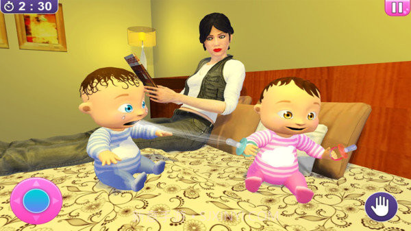双胞胎婴儿模拟器截图2