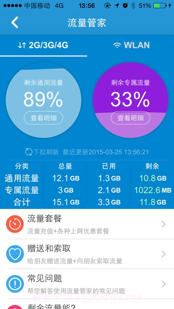 重庆移动掌上营业厅截图3 重庆移动掌上营业厅截图3