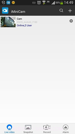 iMiniCam截图1 iMiniCam截图1